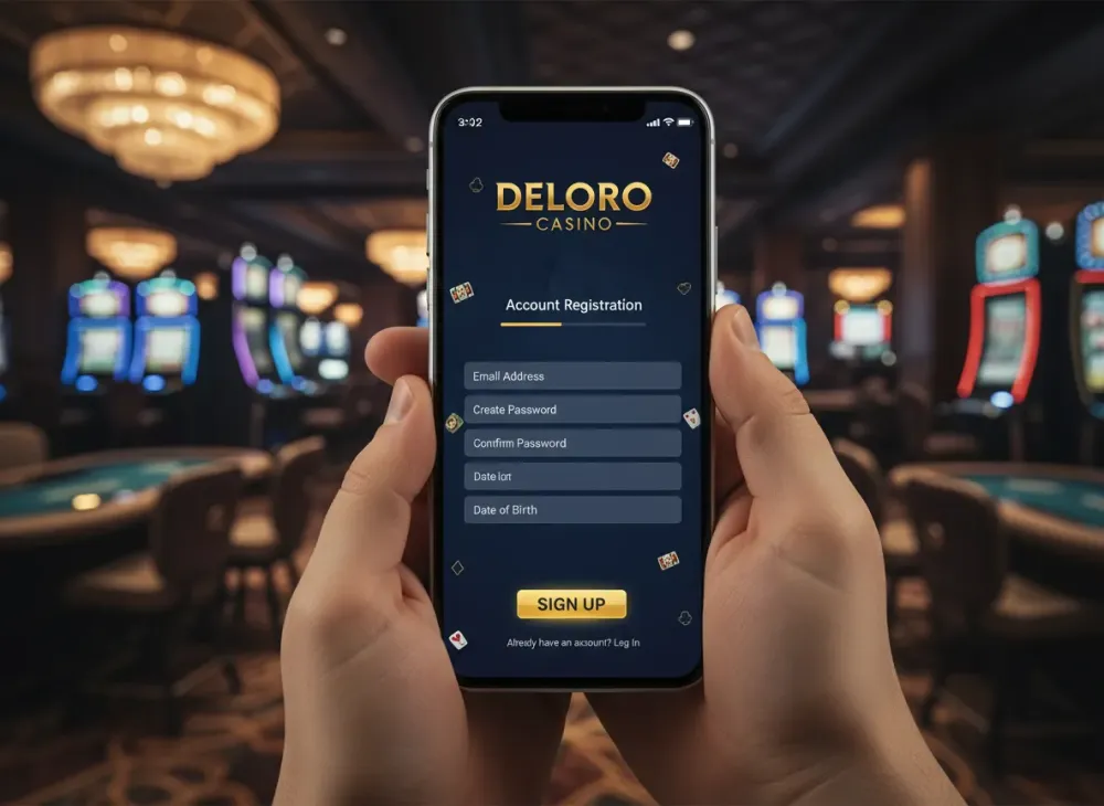signup deloro casino